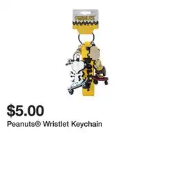 Five Below Peanuts Wristlet Keychain offer