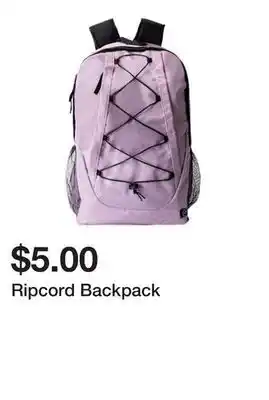 Five Below Ripcord Backpack offer