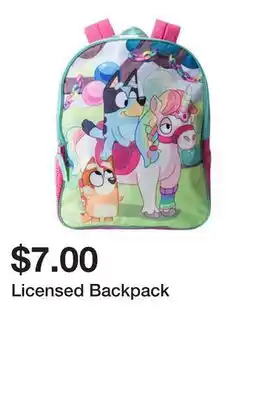 Five Below Licensed Backpack offer