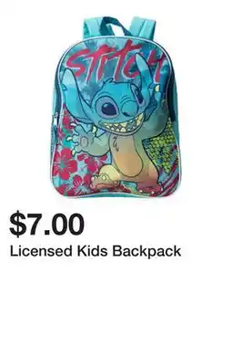 Five Below Licensed Kids Backpack offer