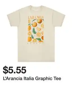 Five Below L'Arancia Italia Graphic Tee offer
