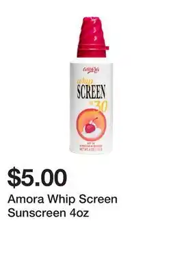 Five Below Amora Whip Screen Sunscreen 4oz offer