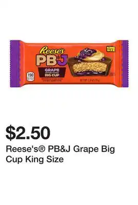 Five Below Reese's PB&J Grape Big Cup King Size offer