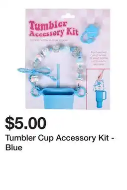Five Below Tumbler Cup Accessory Kit - Blue offer