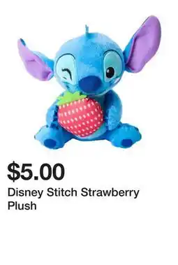 Five Below Disney Stitch Strawberry Plush offer