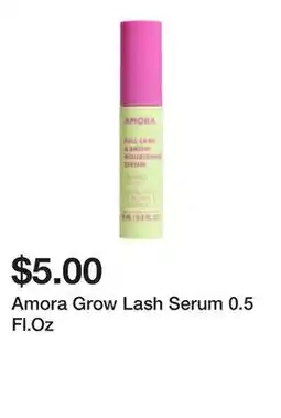 Five Below Amora Grow Lash Serum 0.5 Fl.Oz offer