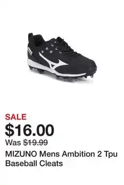 Marshalls MIZUNO Mens Ambition 2 Tpu Baseball Cleats offer