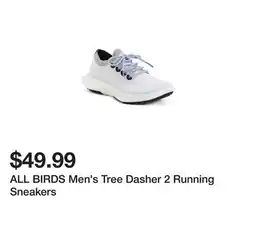 Marshalls ALL BIRDS Men's Tree Dasher 2 Running Sneakers offer
