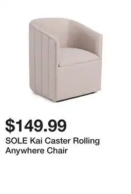 Marshalls SOLE Kai Caster Rolling Anywhere Chair offer