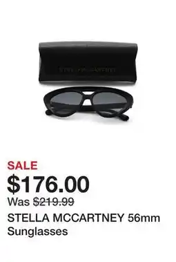 Marshalls STELLA MCCARTNEY 56mm Sunglasses offer