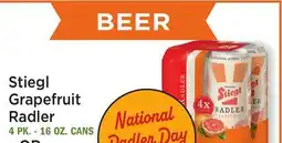 Heinen's Stiegl Grapefruit Radler offer