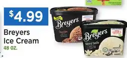 Heinen's Breyers Ice Cream offer