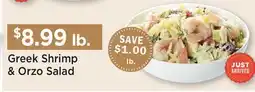 Heinen's Greek Shrimp & Orzo Salad offer