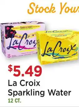 Heinen's La Croix Sparkling Water offer