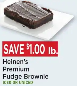 Heinen's Heinen's Premium Fudge Brownie offer
