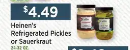Heinen's Heinen's Refrigerated Pickles or Sauerkraut offer