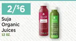 Heinen's Suja Organic Juices offer