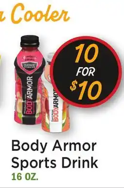 Heinen's Body Armor Sports Drink offer