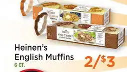 Heinen's Heinen's English Muffins offer