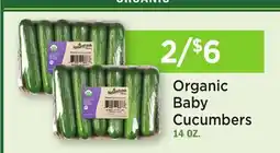 Heinen's Organic Baby Cucumbers offer