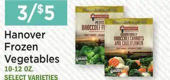 Heinen's Hanover Frozen Vegetables offer