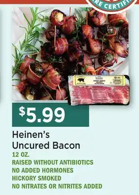 Heinen's Heinen's Uncured Bacon offer