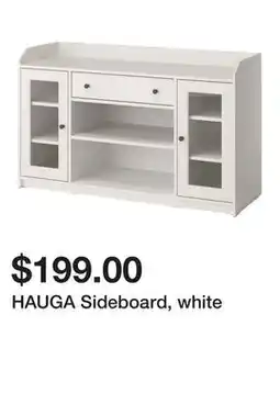 Ikea HAUGA Sideboard, white offer