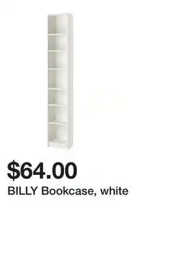 Ikea BILLY Bookcase, white offer