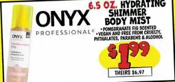 Ollie's 6.5 OZ. HYDRATING SHIMMER BODY MIST offer