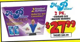 Ollie's My Pillow 2 PK offer