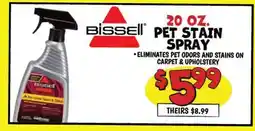 Ollie's BISSELL 20 OZ. PET STAIN SPRAY offer