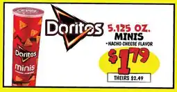 Ollie's Doritos 5.125 OZ. MINIS offer