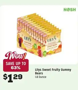 Grocery Outlet Sweet Fruity Gummy Bears offer