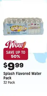 Grocery Outlet Flavored Water Pack offer