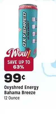 Grocery Outlet Bahama Breeze offer