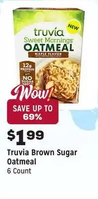 Grocery Outlet Brown Sugar Oatmeal offer