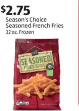 Aldi Season's Choice Seasoned French Fries offer
