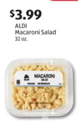 Aldi ALDI Macaroni Salad offer
