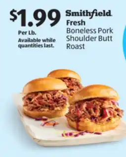 Aldi Fresh Boneless Pork Shoulder Butt Roast offer