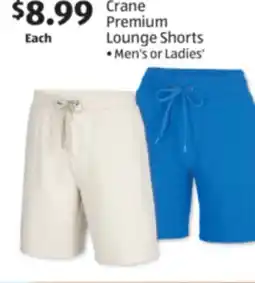 Aldi Crane Premium Lounge Shorts offer