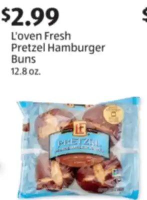 Aldi L'oven Fresh Pretzel Hamburger Buns offer