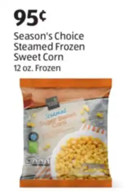 Aldi Season's Choice Steamed Frozen Sweet Corn offer