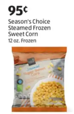 Aldi Season's Choice Steamed Frozen Sweet Corn offer