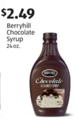 Aldi Berryhill Chocolate Syrup offer