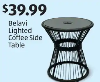 Aldi Belavi Lighted Coffee Side Table offer