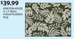 Aldi KIRKTON HOUSE 5' x 7' Boho Indoor/Outdoor Rug offer