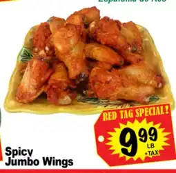Superior Grocers Spicy Jumbo Wings offer