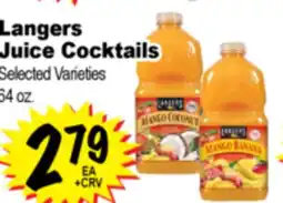 Superior Grocers Langers Juice Cocktails offer