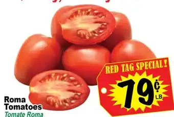 Superior Grocers Roma Tomatoes offer