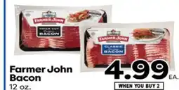 Superior Grocers Farmer John Bacon offer